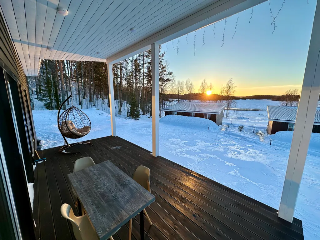 Дом # 3 в карелии с видом на Ладогу