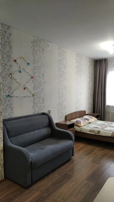 Замечательн квартира-студия на въезде в город и красивым видом на горы