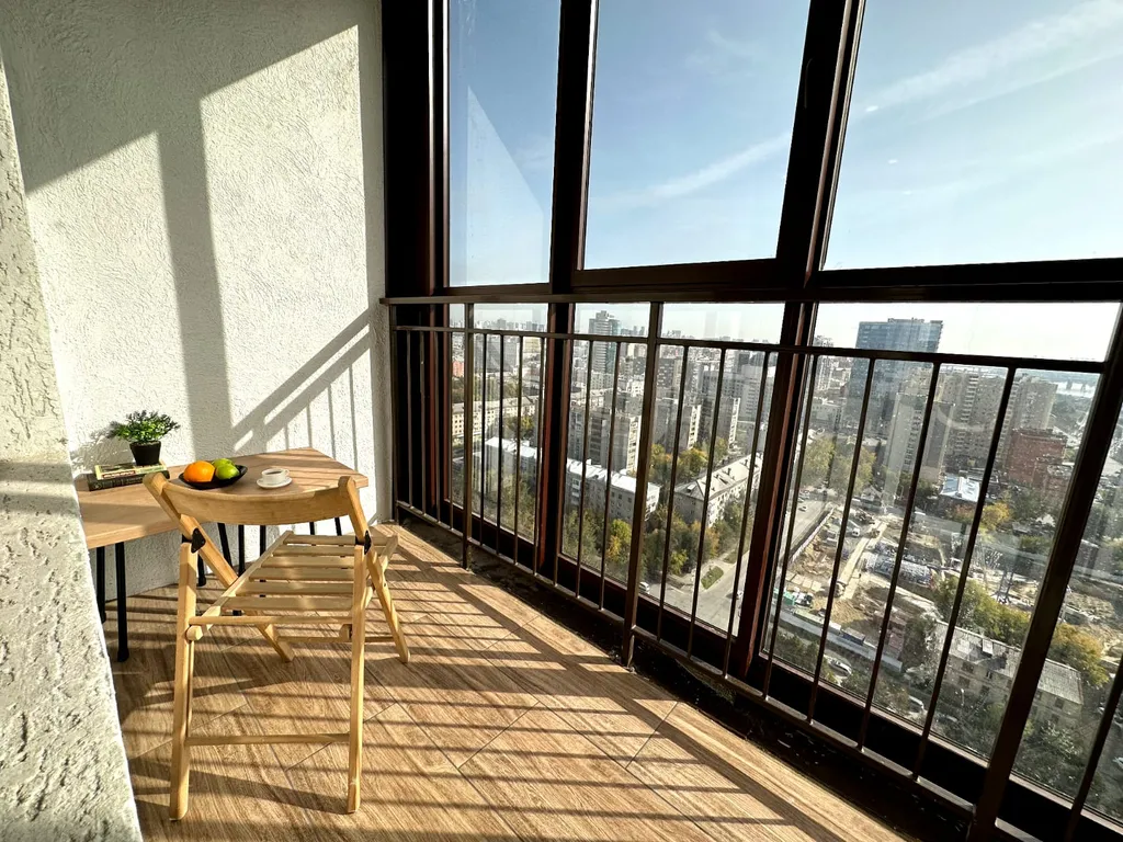 Квартира Квартира Уютная студия рядом с жд вокзалом с прекрасным видом на город — Новосибирск