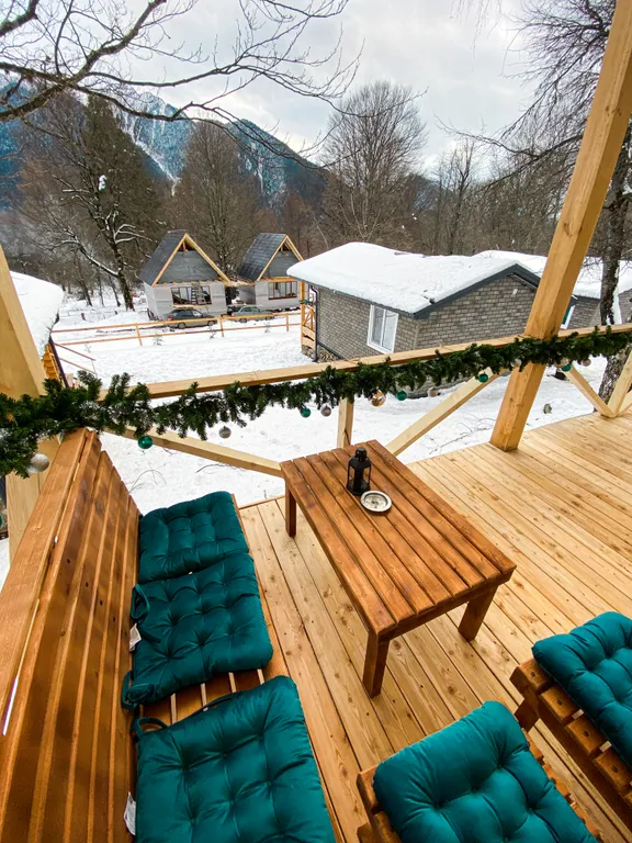 Коттедж 2-комнатный Дом — Архыз