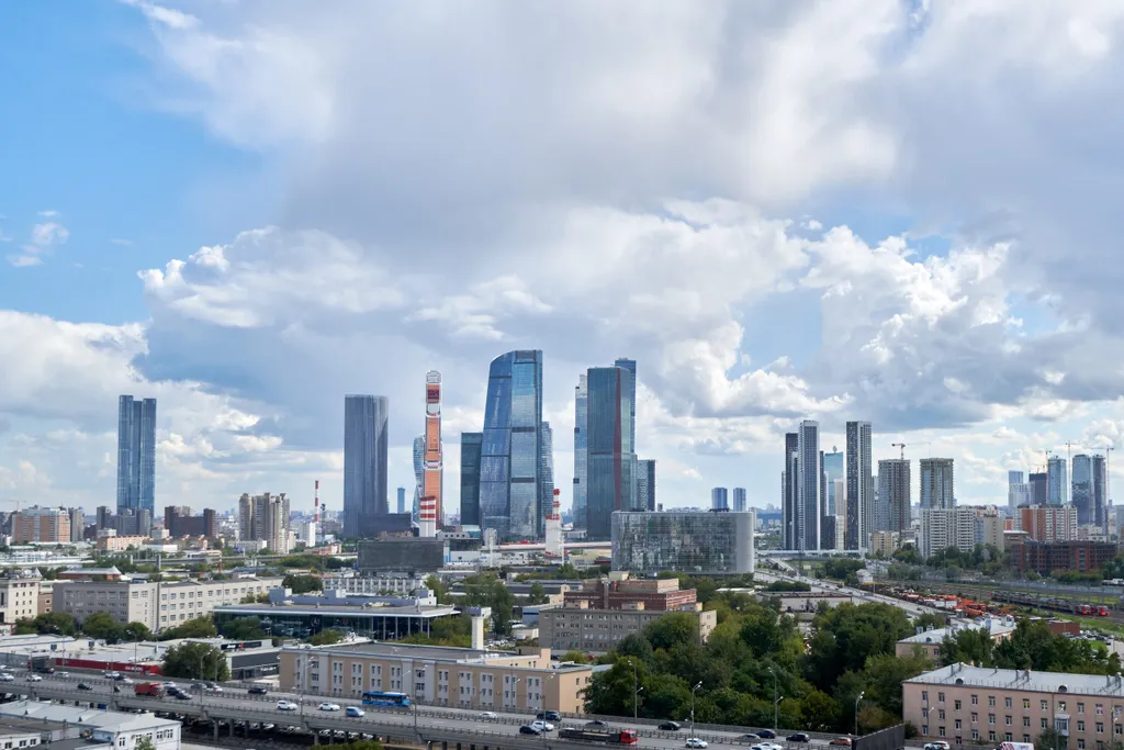 Квартира Квартира Уютная студия в ЖК Мята с видом на Москва-Сити — Москва