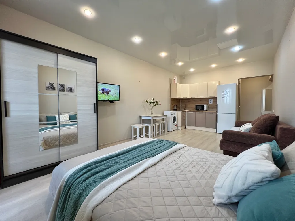 Комфортная студия в центре, не берем оплату за финальную уборку