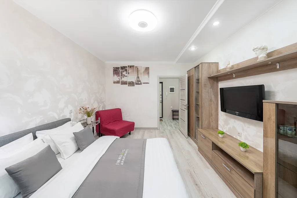 Квартира с евроремонтом в ЖК Солнечный