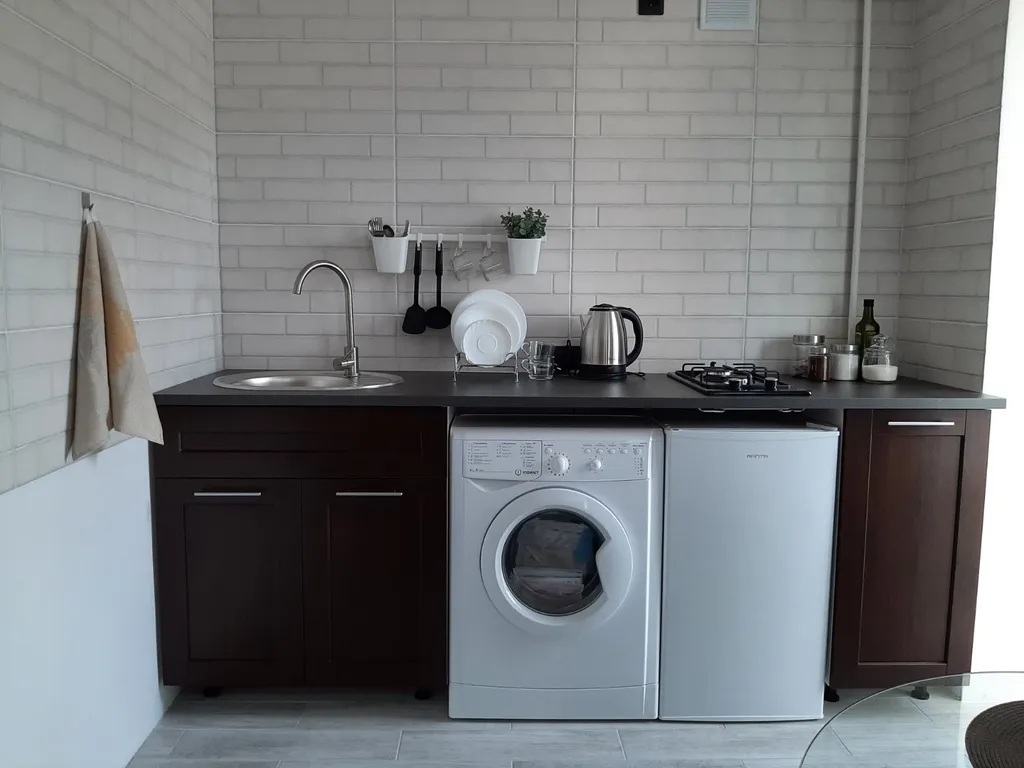 Квартира-студия в Хойниках с евроремонтом для 1-5 человек