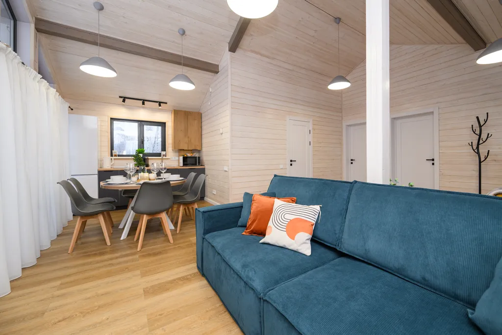 Дом в лесу с Банным чаном у озера