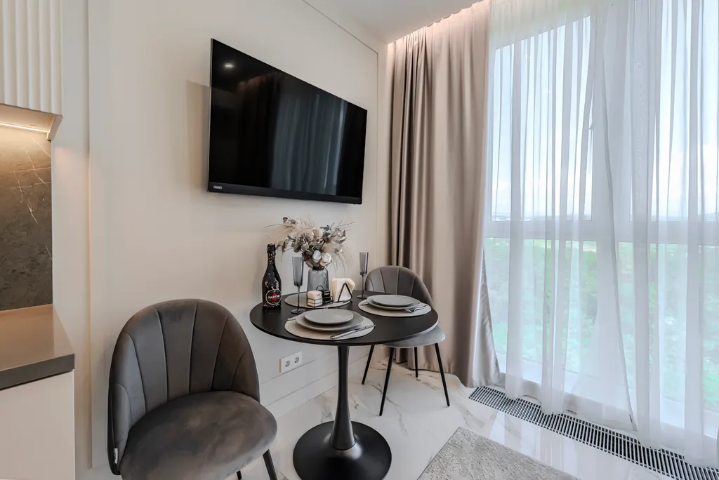 Стильная квартира в ЖК бизнес-класса с бассейном