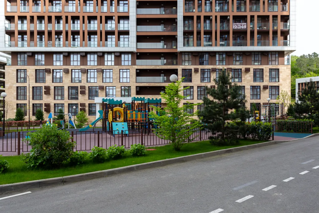 Студия Аллея 114 с балконом и видом на лесопарк