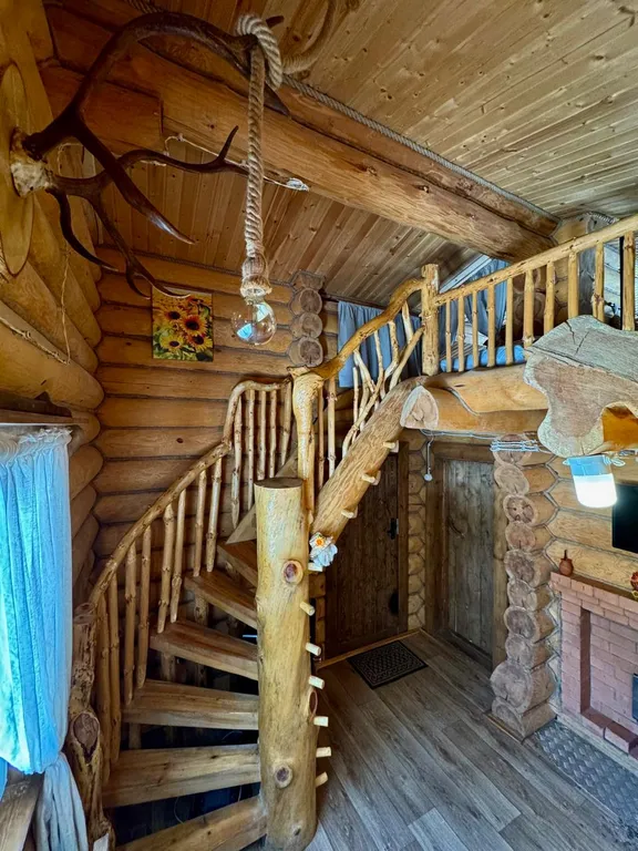 Уютный загородный дом-баня