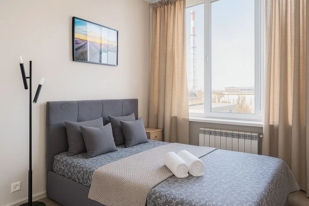 Квартира Квартира BestFlat24 студия с Фитнес Залом — Москва