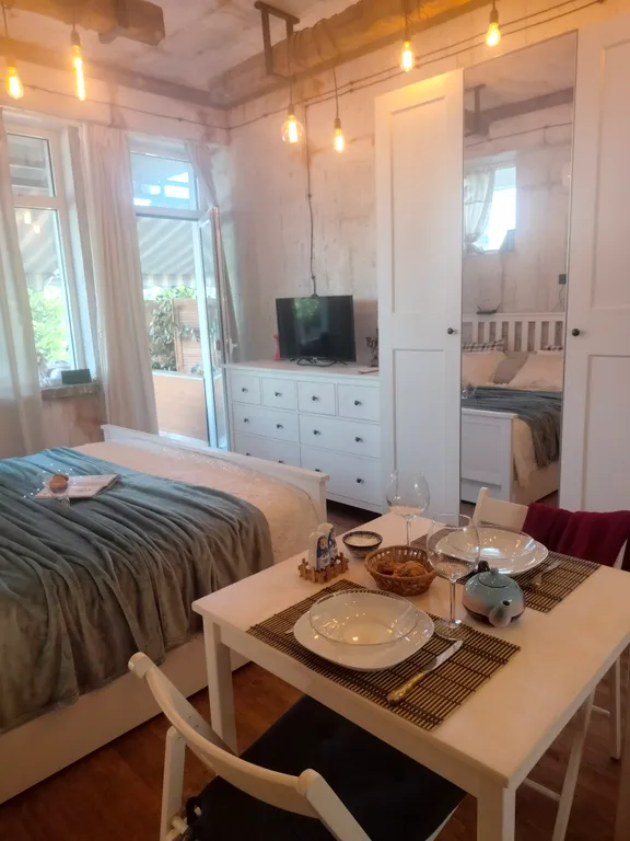 Студия с террасой Каравелла Португалии на берегу моря