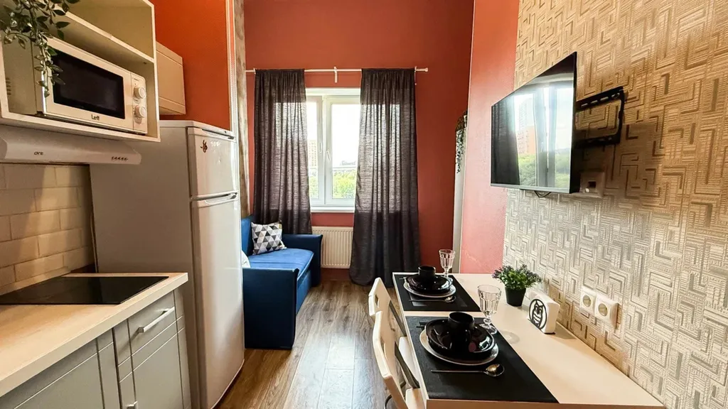 Квартира Квартира Уютная студия в ЖК Татьянин парк у метро Говорово — Москва