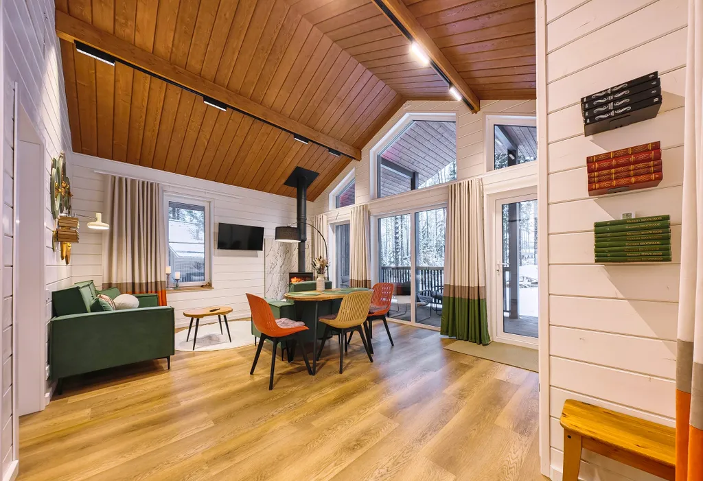 Новый дом на лесном участке