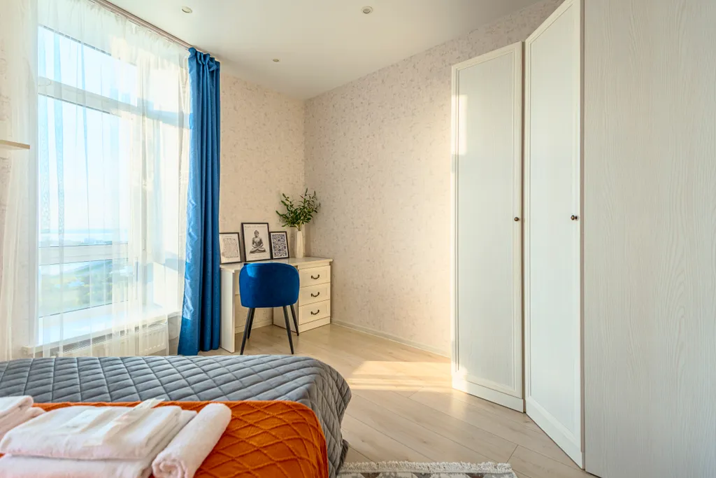 Роскошные апартаменты с видом на Волгу, кондиционер, гостиничный сервис