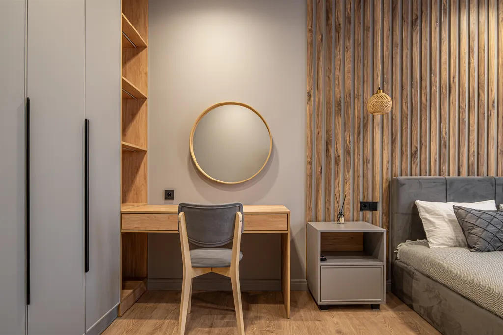 Дизайнерская квартира около сквера в бизнес -высотке