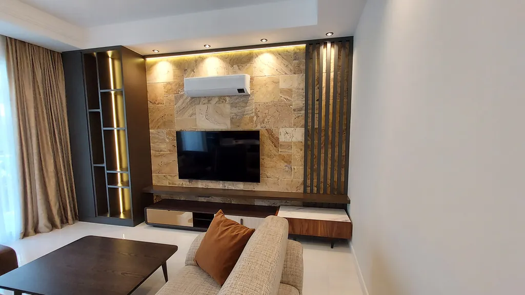 Двухуровневая квартира с собственным выходом к бассейну