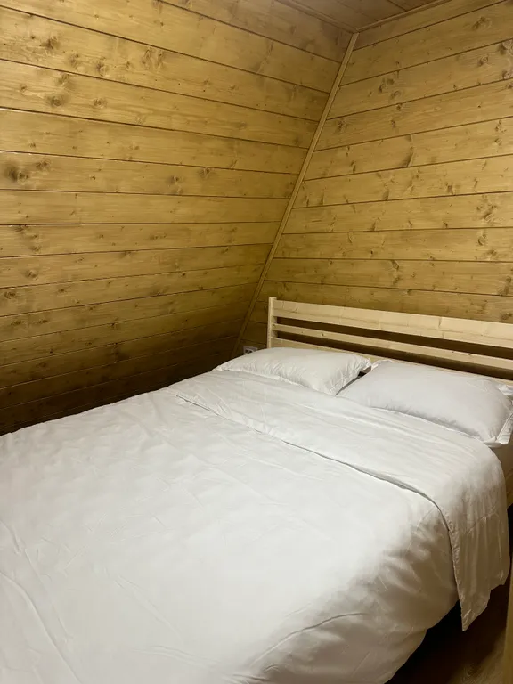 Первый, уютный дом A Frame