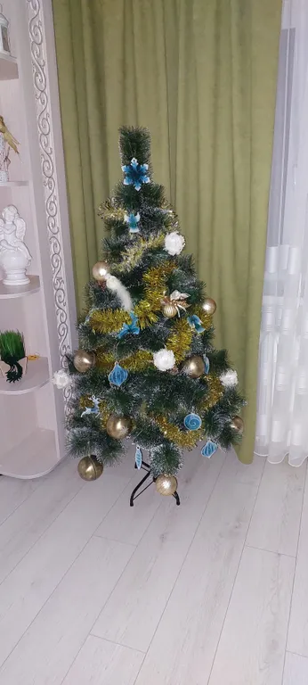 Стильная однушка в фисташковом цвете