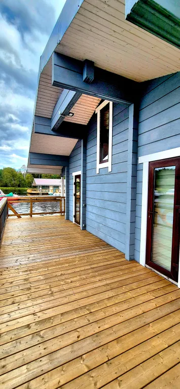 Раухала Деревянный Коттедж на воде