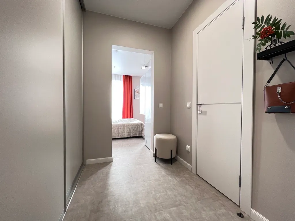 Квартира с видом на реку с террасы