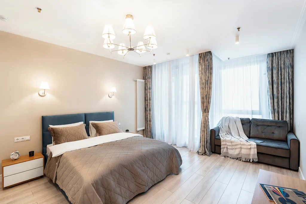 Квартира Комфортные двухкомнатные апартаменты в ЖК Лайнер — Москва