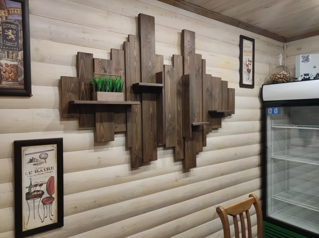 Дом с баней на дровах