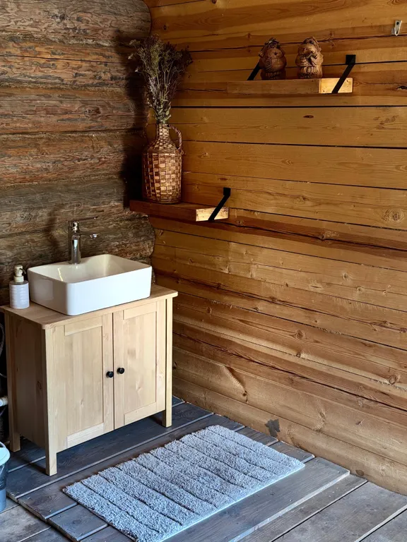 Коттедж Дом в лесу Нарская заимка с баней — Рогово