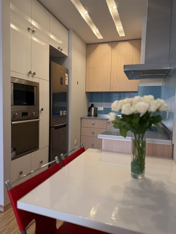 Семейные апартаменты с 2 спальнями и балконом