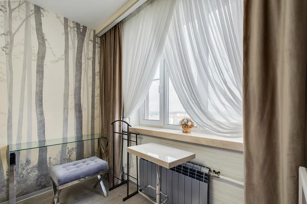 Функциональная квартира с видом на город