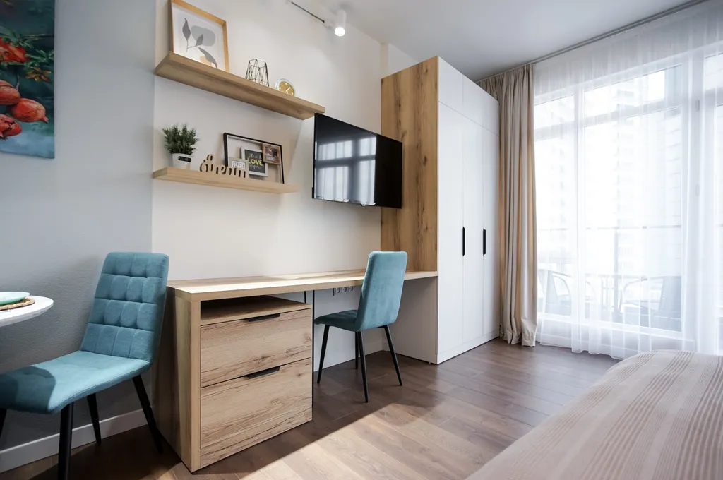 GG Home  - уютная студия в White Sails с видом на море на 12 этаже