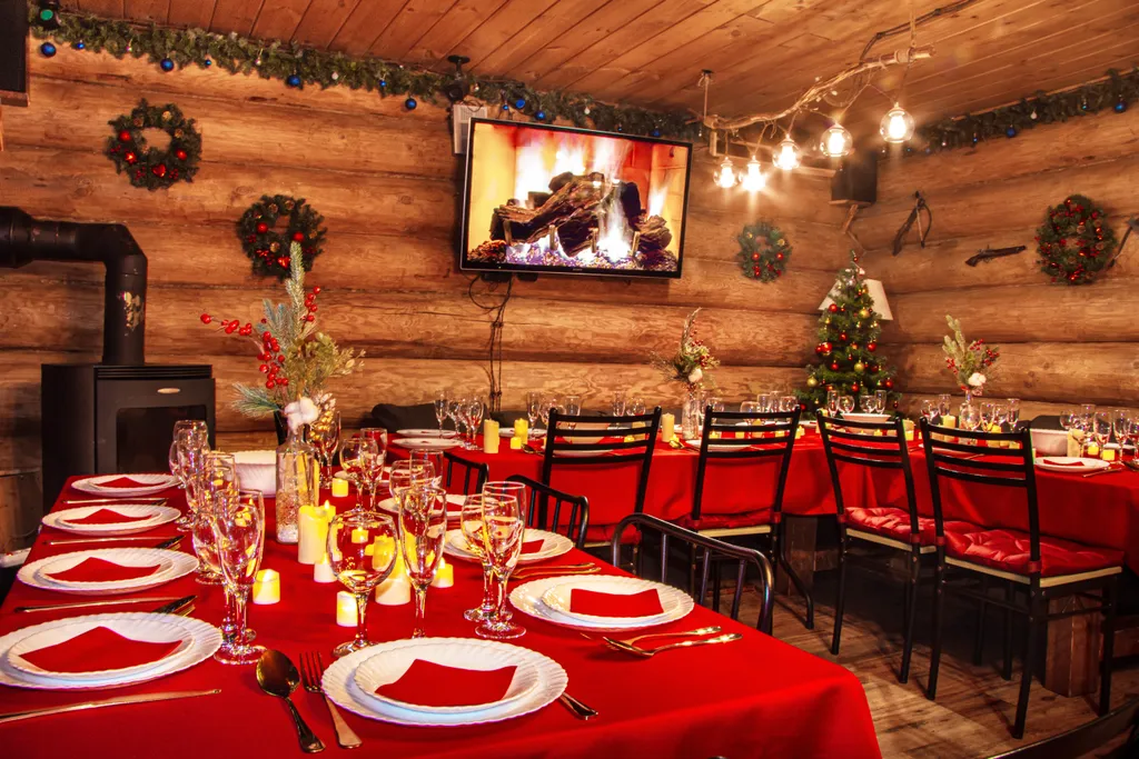 Шале на берегу реки с баней и горячей купелью