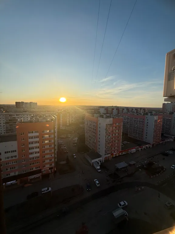 Уютная квартира с видом на закат