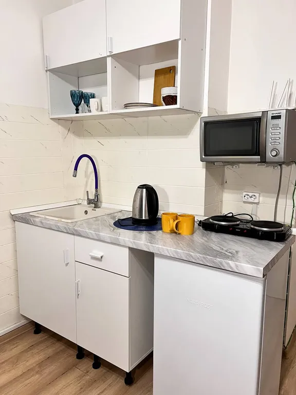 Квартира в синих тонах в девяткино