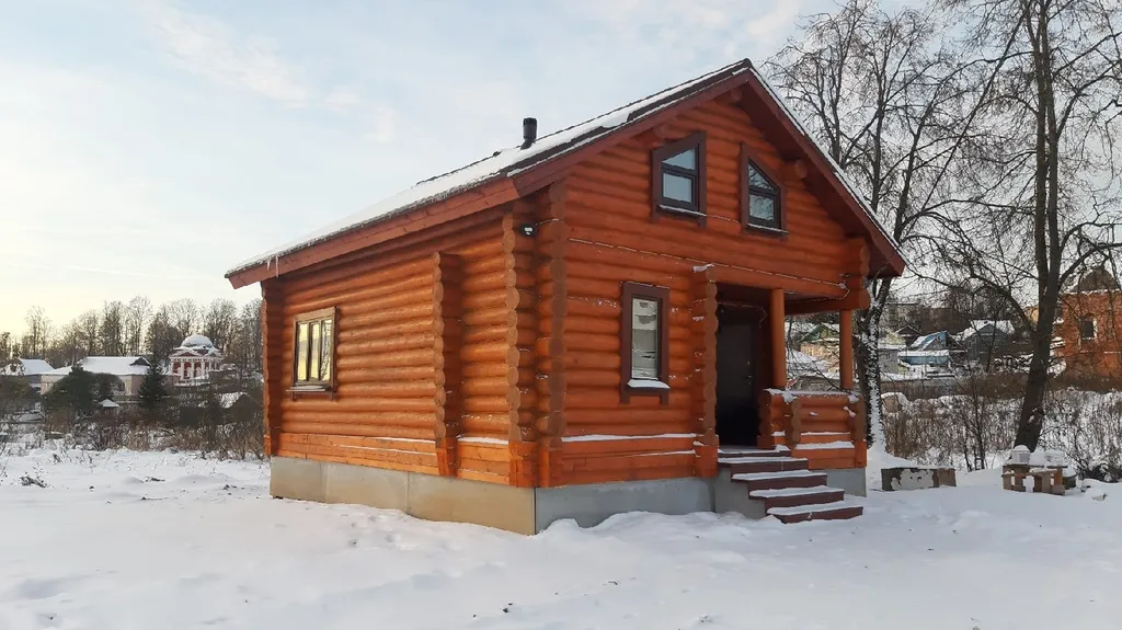 На берегу Валдайского озера