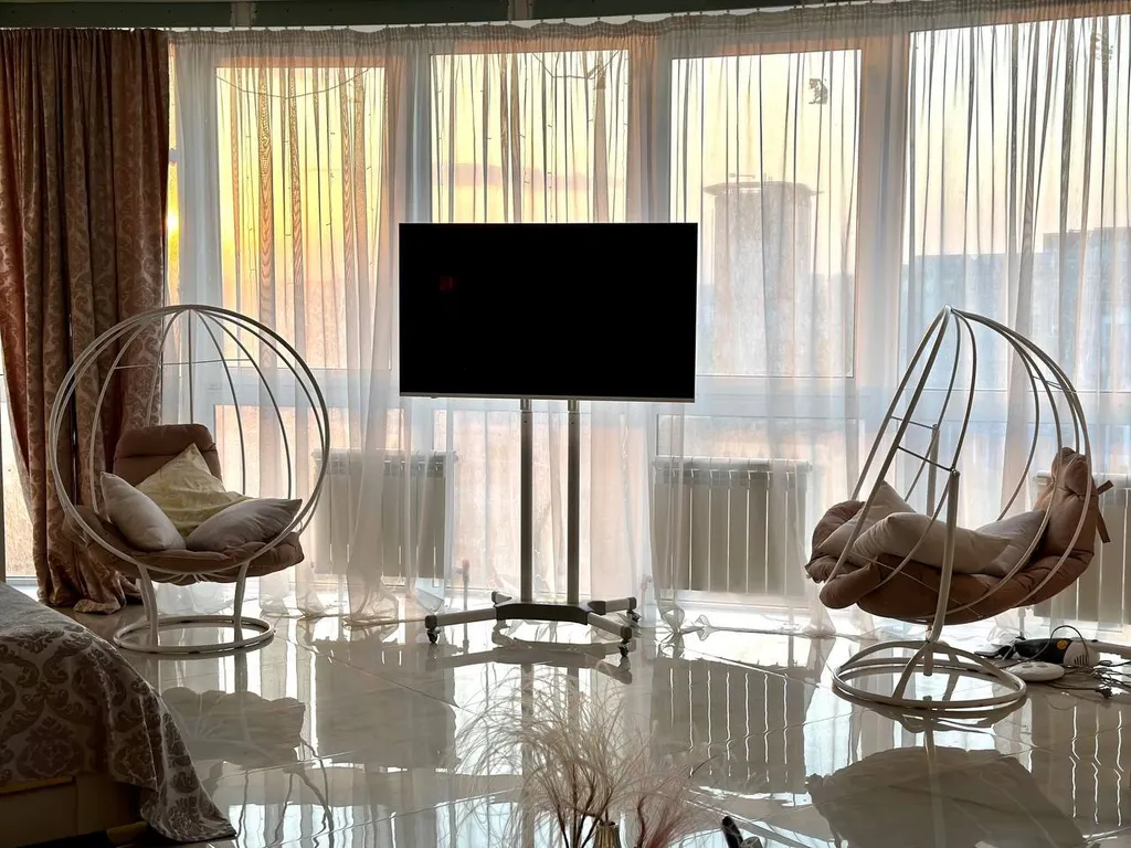 Атмосфера комфорта студия Золотая антилопа с лоджией