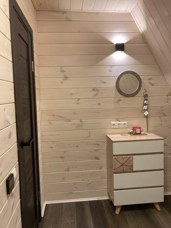 Уютный домик с банным чаном и панорамным видом на лес