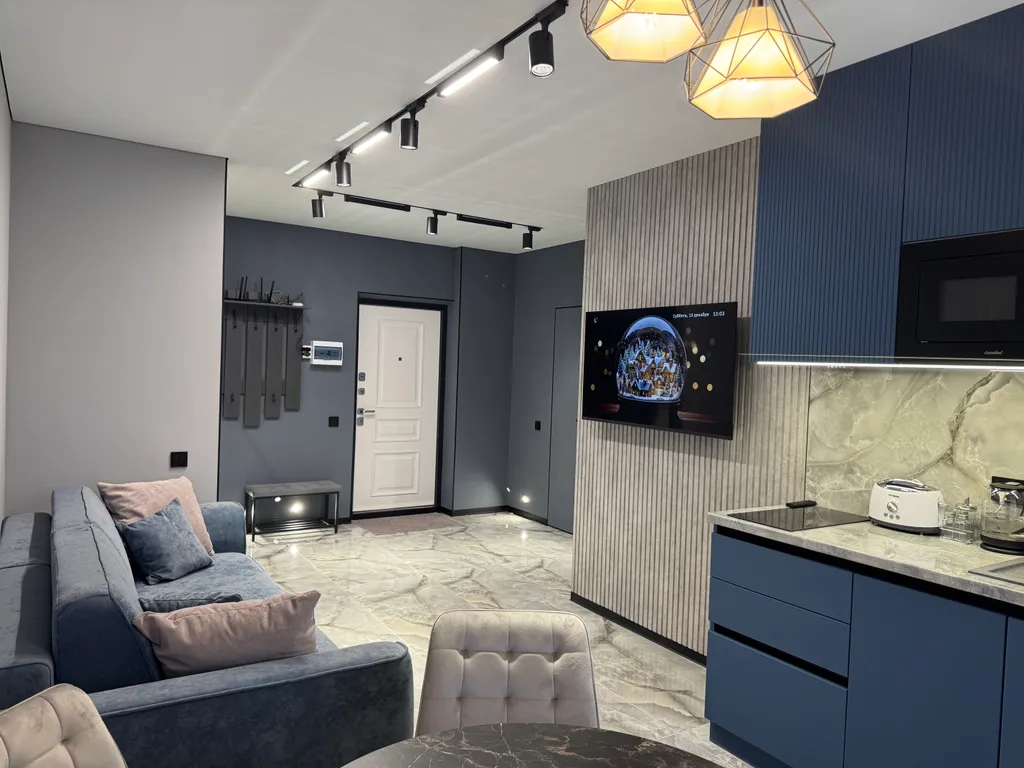 Квартира Уютная новая евродвушка в центре города в премиальном ЖК «Панова Парк» — аренда посуточно в Самара