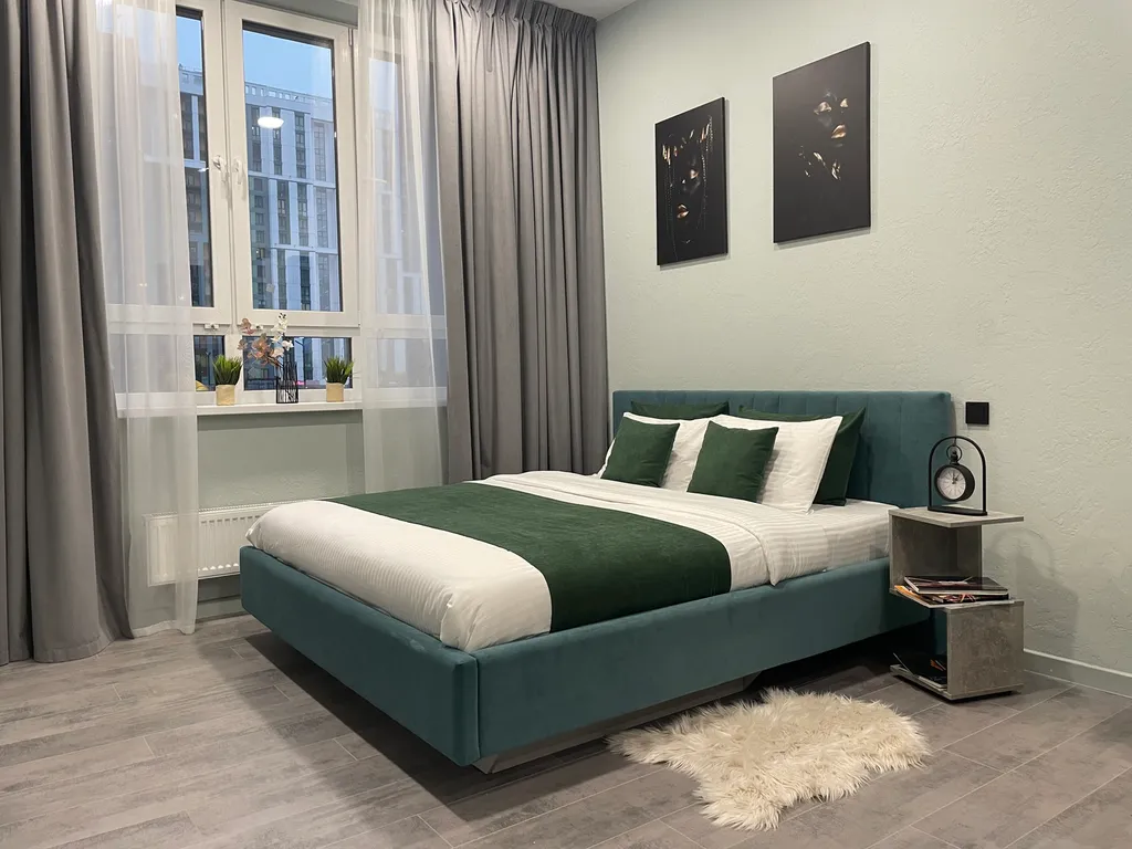 Уютная студия около аквапарка Планета