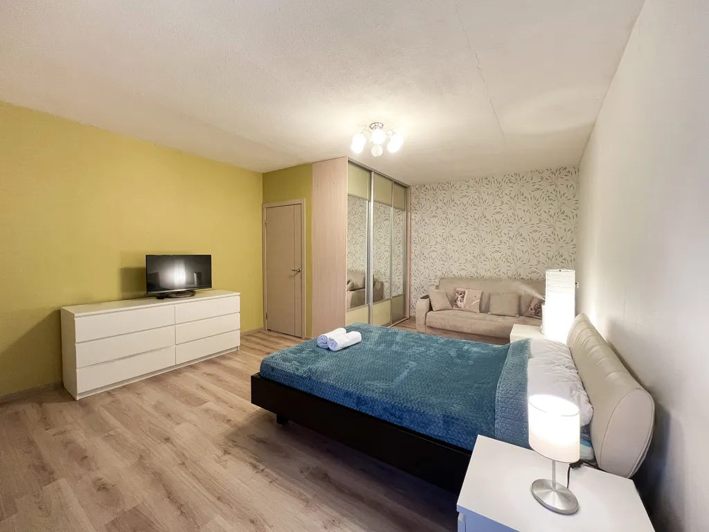 1‑комн. квартира в центре Мурманска на ул. Софьи Перовской, 37 — аренда посуточно в Мурманск