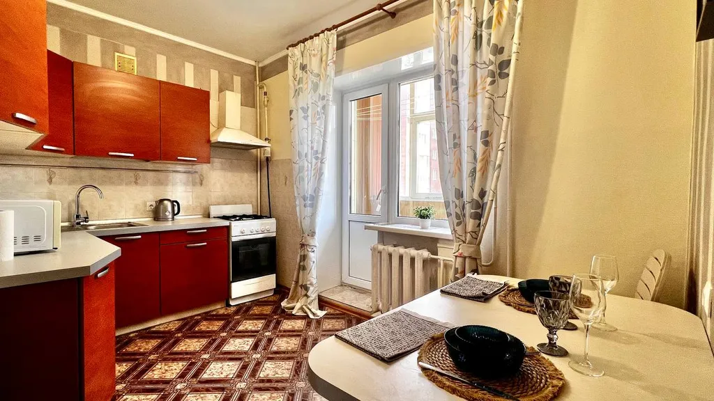 Просторная квартира в тихом районе