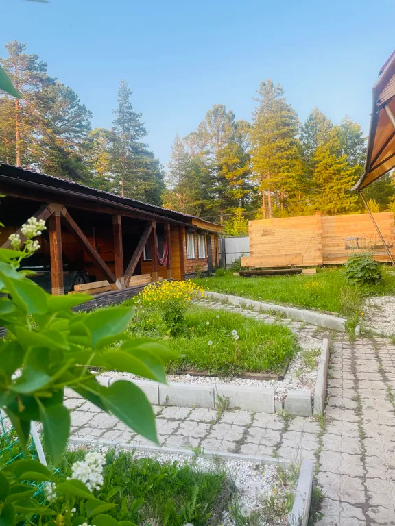 Дом в лесном массиве с закрытой территорией