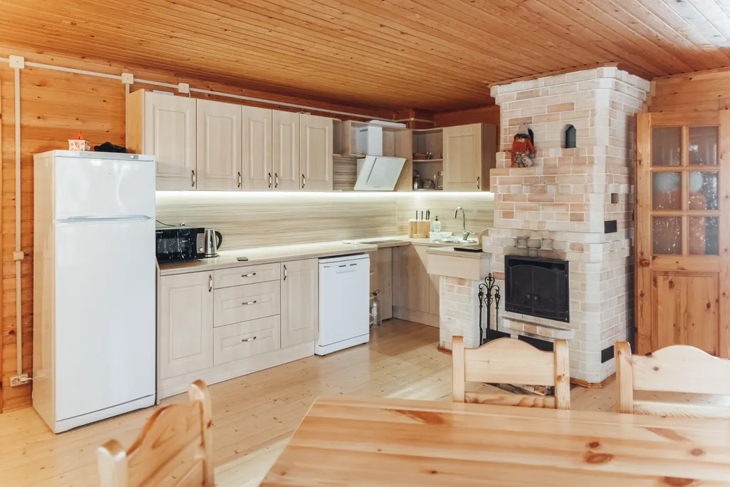 Коттедж Загородный дом на берегу озера — Машезеро