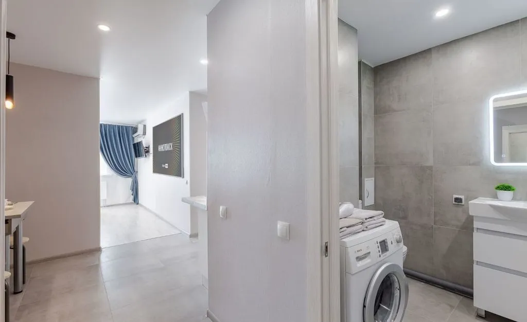 Апартаменты Квартиркаплаза у Самарских терм, проекционный экран