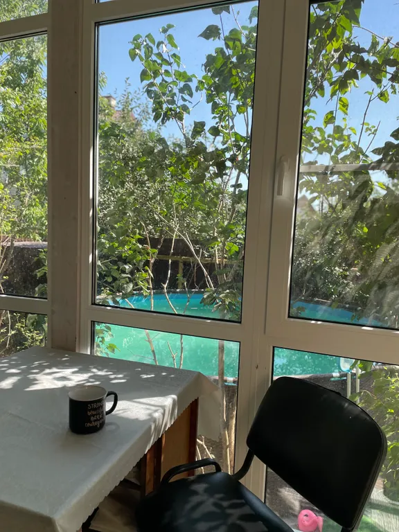 Уютный дом с терассой и сауной