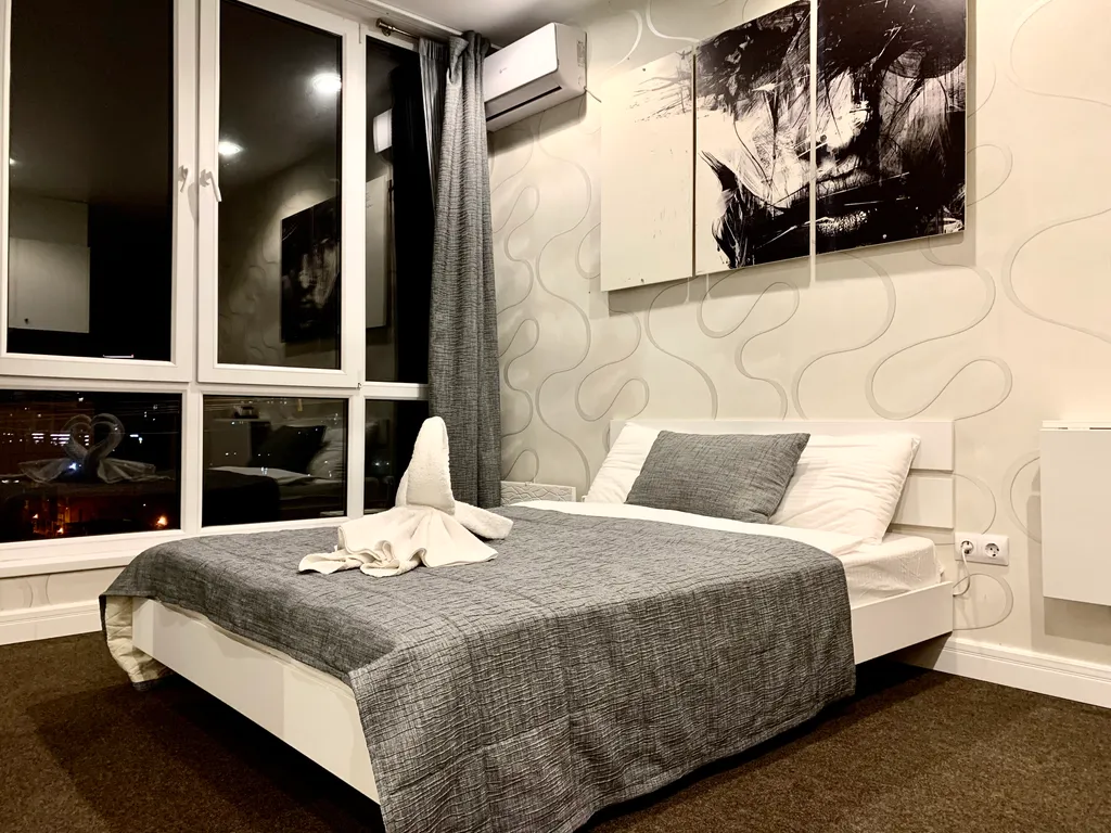 Панорамная студия на берегу моря