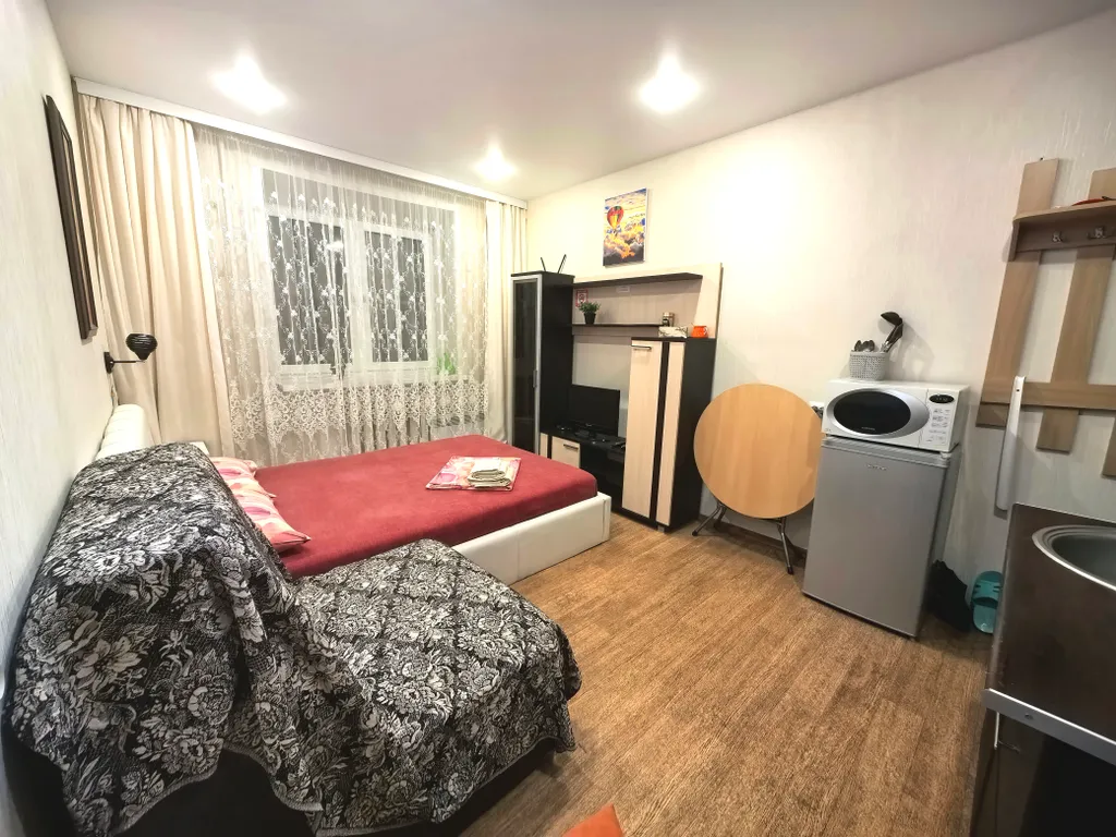 Уютная студия  с бесплатным Wi-Fi