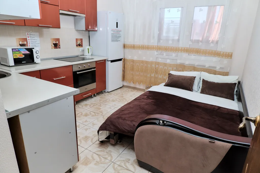 Квартира с видом на стадион