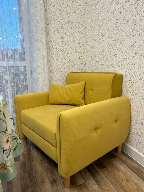 Уютная однокомнатная квартира в новом доме в стиле прованс