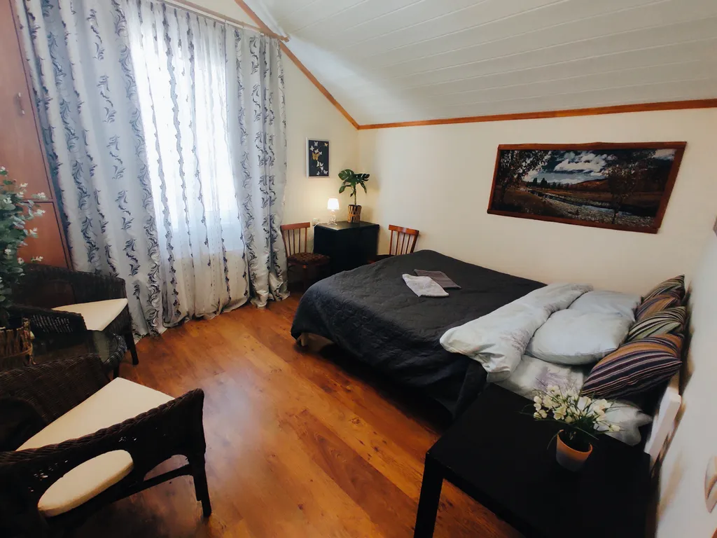 Коттедж Эко дом с баней и бассейнами рядом с Санкт-Петербургом — Кискелово