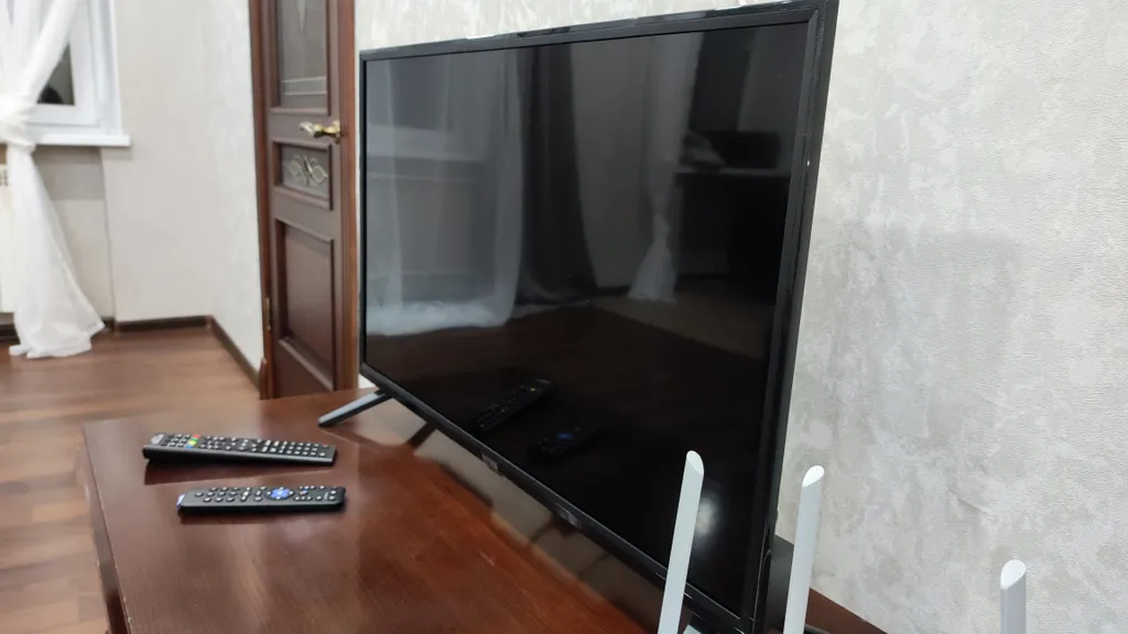 Двухкомнатная квартира в историческом центре города, голубой огонёк