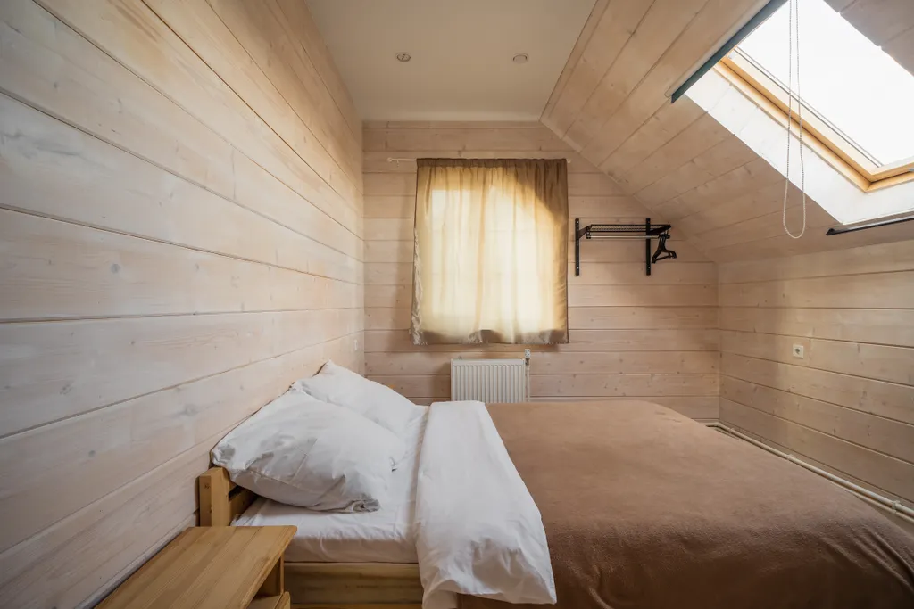 Коттедж Panda House Standart с баней на дровах — Коммунар